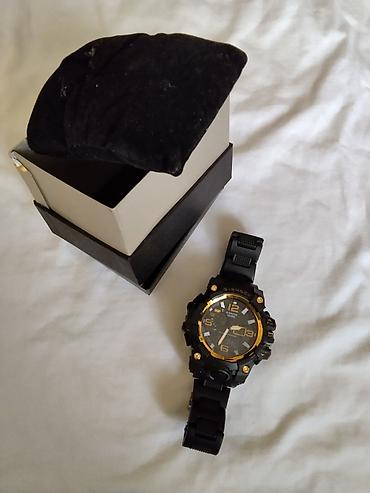 Ručni satovi: Casio G-Shock muški ručni sat – Mudmaster stil, crno-zlatni - Robusno — 14