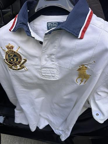 kofta modelleri: Polo köynək, Ralph Lauren, XL, rəng - Ağ — 1