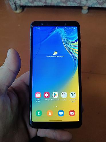 Samsung Galaxy A7, 128 GB, rəng - Göy, Barmaq izi lalafo.az -da Samsung Galaxy A7, 128 GB, rəng - Göy, Barmaq izi