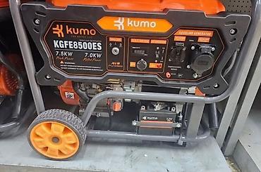 Генераторы: Бензиновый генератор Kumo KGFE8500ES - Мощность: 7.0 кВт номинальная — 1