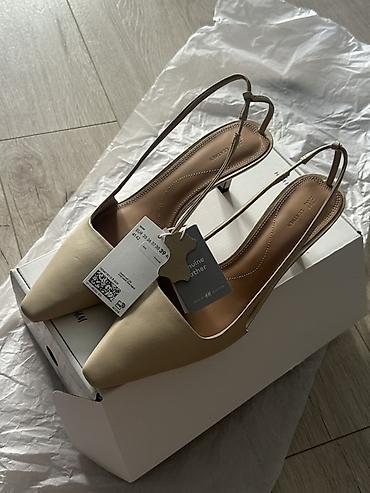 найк элита: Туфли, 39, H&M, Новый, цвет - Бежевый, Самовывоз, Платная доставка — 1