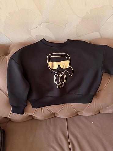 tuklu geyim: Uşaq svitşotu – KARL LAGERFELD KIDS Original, 1 defe geyinilib tezedi — 1