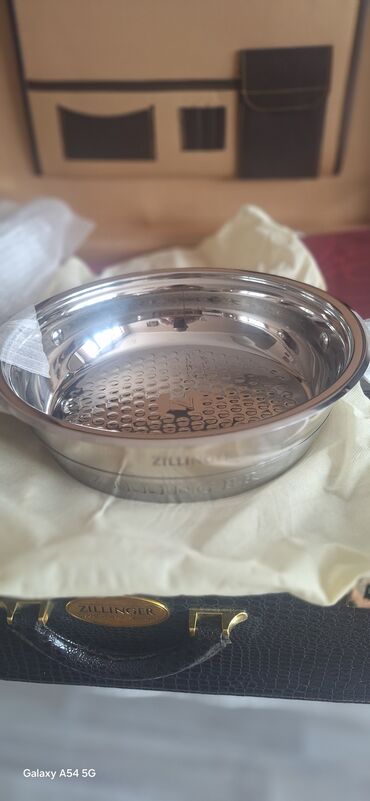 Tava-qazan dəstləri: Tava, Qazan, rəng - Gümüşü — 7