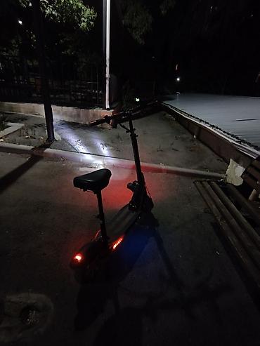 Elektrikli samokatlar: Elektrikli skuter – oturacaqlı, güclü işıqlandırmalı şəhər modeli - — 4