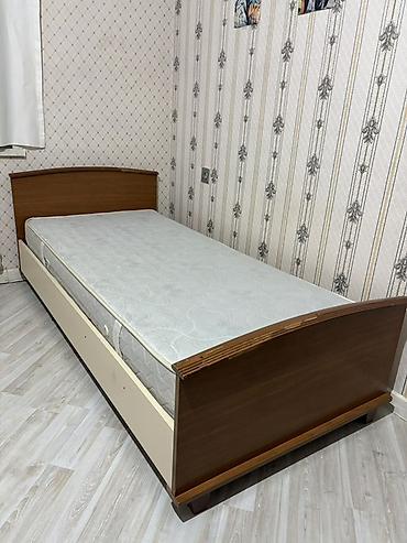 İşlənmiş, Təknəfərlik çarpayı, Bazasız, Matras ilə, Siyirməsiz