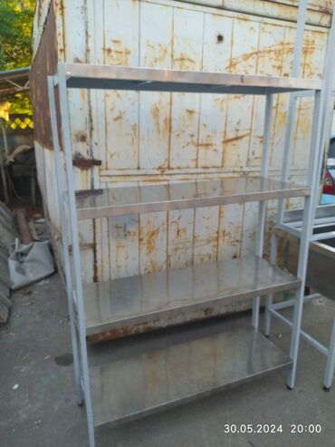 Другое оборудование для кафе, ресторанов: Мойки столы для мясного цеха стеллажи сушки для посуды материал  — 15