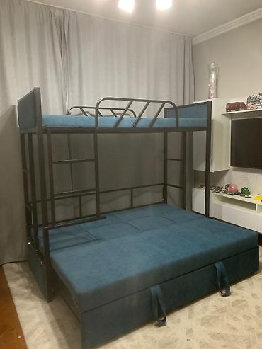 Двухъярусные кровати: Двухъярусная кровать, Новый, С выкатной системой — 3