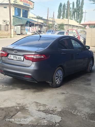 aol kg: Kia Rio: 2011 г., 1.6 л, Автомат, Газ, Седан — 2
