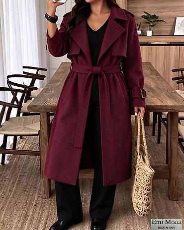 Kaputi: Elegantni ženski kaput Univerzalna velicina - Model: dugi kaput/trenč — 6