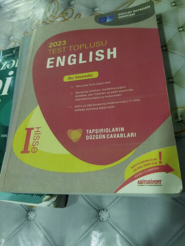 9 cu sinif ingilis dili kitabi pdf yukle: 3 test birlikdə 10azn yazılmayıb