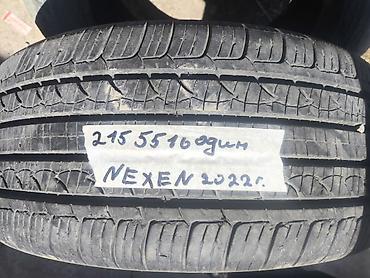 2022: Шины 215 / 55 / R 16, Лето, Б/у, Легковые, Nexen — 1
