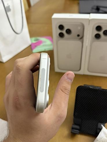 apple macbook: IPhone 17 Pro, 256 GB, Ağ, Face ID — 7