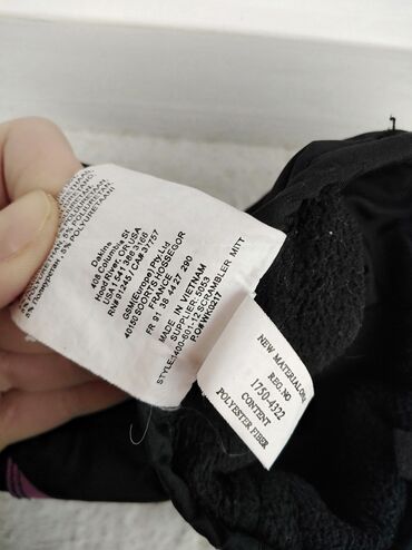 Kape, šalovi i rukavice: Rukavice, Za devojčice, bоја - Crna — 11