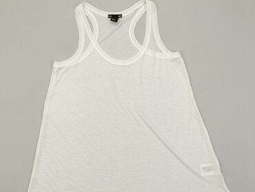 białe bluzki bez ramion: Bluzka Damska, H&M, S, stan - Bardzo dobry