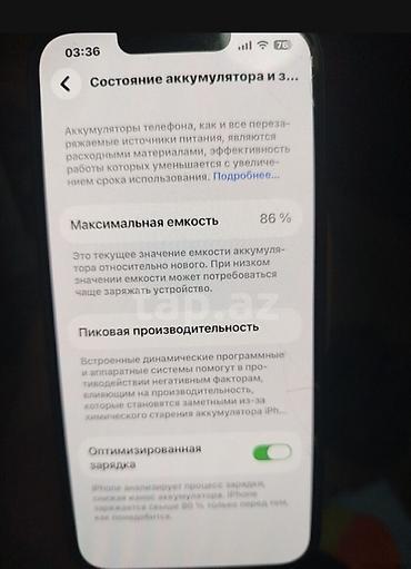 iphone 2ci əl: IPhone 13, 128 GB, Qara, Face ID — 2