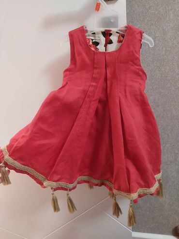детское платье: Don rəng - Qırmızı