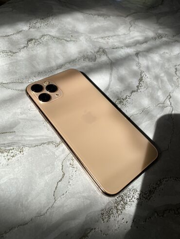 iphone 11 pro бу 128gb: IPhone 11 Pro, Б/у, 256 ГБ, Золотой, Защитное стекло, Чехол, 71 %