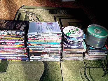 CD, DVD дисктер: Продаю DVD диски (фильмы, мультфильмы, музыка, софт). Фильмы по 2 — 5