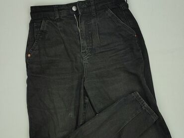 woskowane jeansy z wysokim stanem: River Island, Jeansy damskie, rozmiar XS