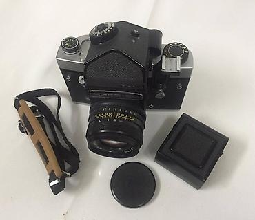 Фото и видеокамеры: Fotoaparat " Kiyev - 60 TTL " . Qədimi film camera . Kolleksiya — 7
