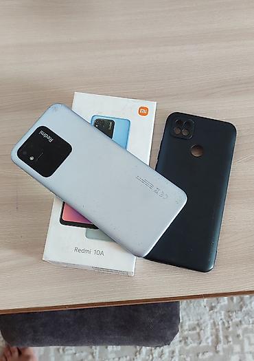 ne net: Redmi, Redmi 10A, Б/у, 128 ГБ, цвет - Серебристый, 2 SIM — 4