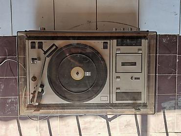 dynacord pm 1000 1: Vinil pleyer + kaset maqnitofon + gücləndirici kombinə edilmiş musiqi — 2