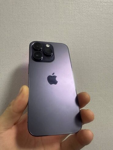 Apple iPhone: IPhone 14 Pro, Б/у, 128 ГБ, Зарядное устройство, Коробка, 86 %