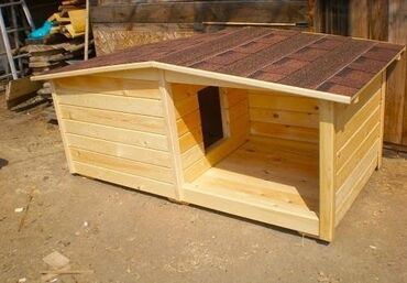 Зоотовары: Домик для собак. Будка для собаки всегда в наличии. Вальер для собак — 3