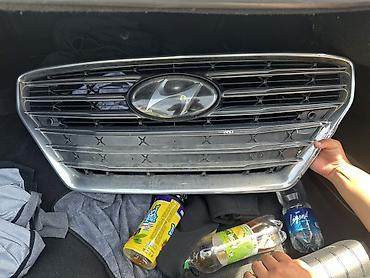 решотка грандеур: Решётка радиатора Hyundai grandeur (рестайлинг) - Оригинальная — 2