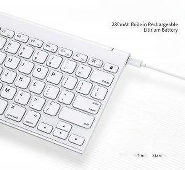 Tastature: OMOTON KB166 BEZICNA TASTATURA ULTRA SLIM ZA IPAD I IPHONE | Cene — 17
