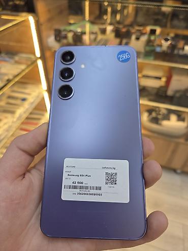 номера на продажу: Samsung Galaxy S24+, Б/у, 256 ГБ, цвет - Фиолетовый, В рассрочку — 1