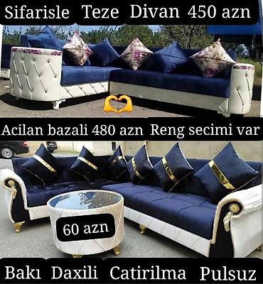 Диваны: Künc divan yeni rəng seçimi var — 1