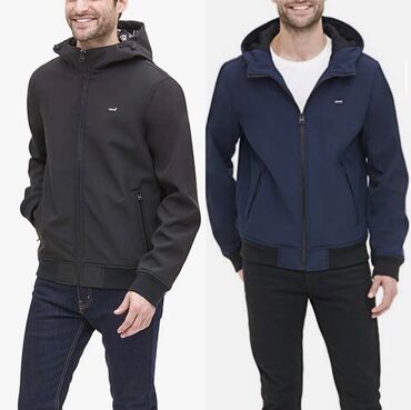 мужская одежда осень: Куртка S (EU 36), цвет - Черный