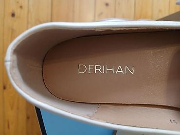 dəri bosonojkalar: DERİHAN qadın loaferləri yenidir.geyinilmeyib - Model: Klassik loafer — 2