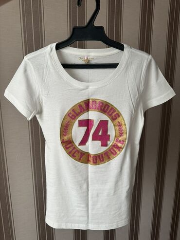 Футболки: Футболка, Италия, Juicy Couture, Хлопок, Новый, S (EU 36)