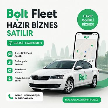 uber fleet: Bolt Biznes Fleet satılır. Qeydlər : Hazır bizness kimi alıb — 1