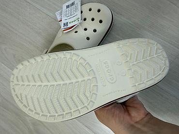 crocs 36: Сабо, 37.5, 37, 38, Crocs, Новый, цвет - Бежевый, Самовывоз — 2