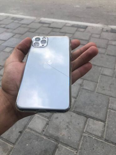 azerbaycan iphone 11 fiyatları: IPhone 11 Pro Max, 64 GB, Gümüşü, Face ID