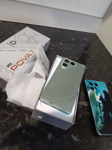 Tecno: Tecno Camon, Б/у, 256 ГБ, цвет - Зеленый — 1