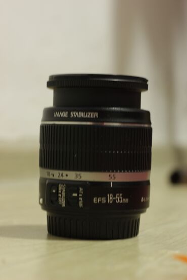 объектив canon: Продаю 🐳 объектив 18-55mm, диафрагму можете увидеть на фотографии