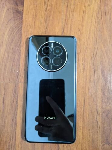 сотовый телефон huawei: Huawei Mate 50, Б/у, 256 ГБ, цвет - Черный, 2 SIM