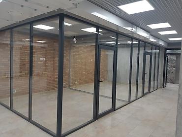 Перегородки на заказ: На заказ Цельностеклянная перегородка, Для офиса, Бронированное стекло, Монтаж, Демонтаж, Бесплатный замер — 12