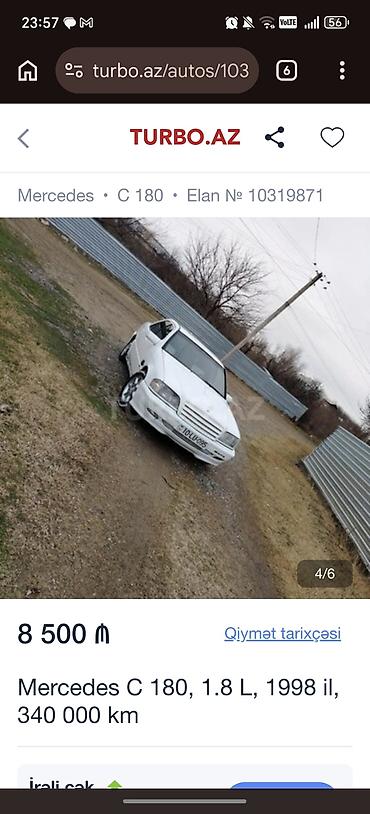accent 1998: Mercedes-Benz C 180: 1.8 l | 1998 il Sedan — 1