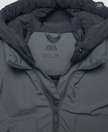 пальто зара: Детская зимняя куртка ZARA, размер 4 years (рост 104см), цвет — 3