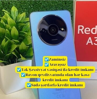 Xiaomi: '🪪Tək Şəxsiyyət vəsiqəsi ilə kredit imkanı 📄 Rəsmi zəmanət 1 il 📦