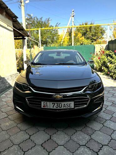 адисей машына: Chevrolet Malibu: 2017 г., 1.5 л, Типтроник, Бензин, Седан