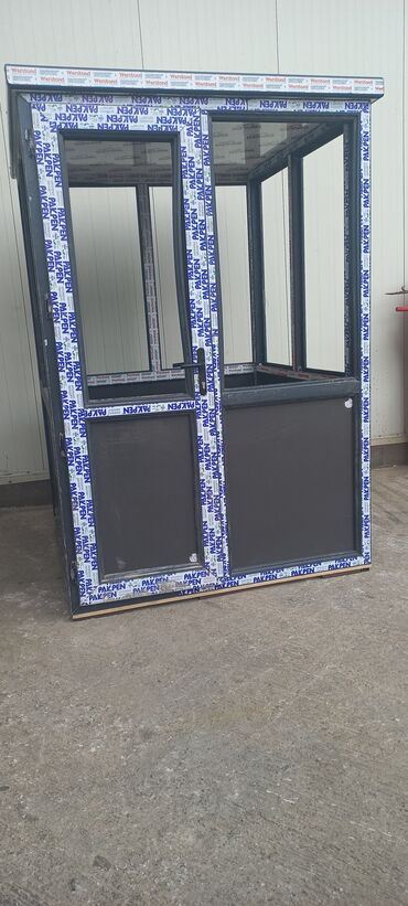Plastik pəncərələr: Plastik -alüminium-şüşə qapı pəncərə sexi. Kəyfi̇yyətli̇ — 21