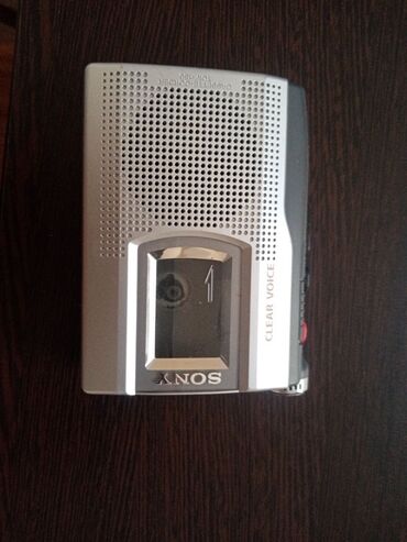 tar mikrafonu: Sony kaset diktofonu – Clear Voice texnologiyalı səs yazıcı -