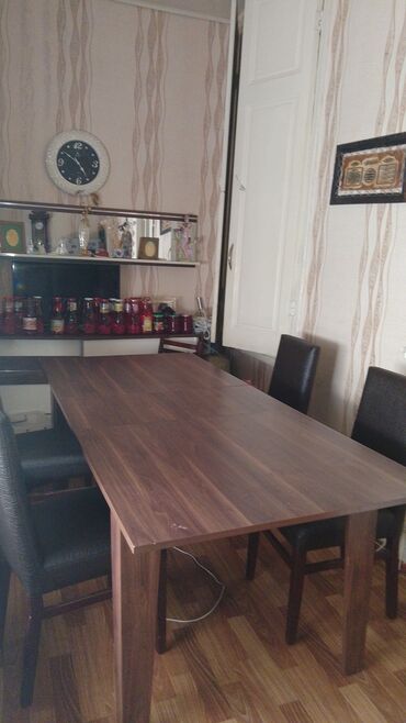 yigilib acilan stollar: Qonaq masası, İşlənmiş, Açılan, Kvadrat masa, Azərbaycan