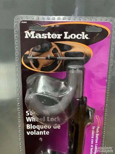Auto oprema: #2683 Kandža Brava za volan Master Lock; Model: 252DAT; Sa dva ključa; — 1